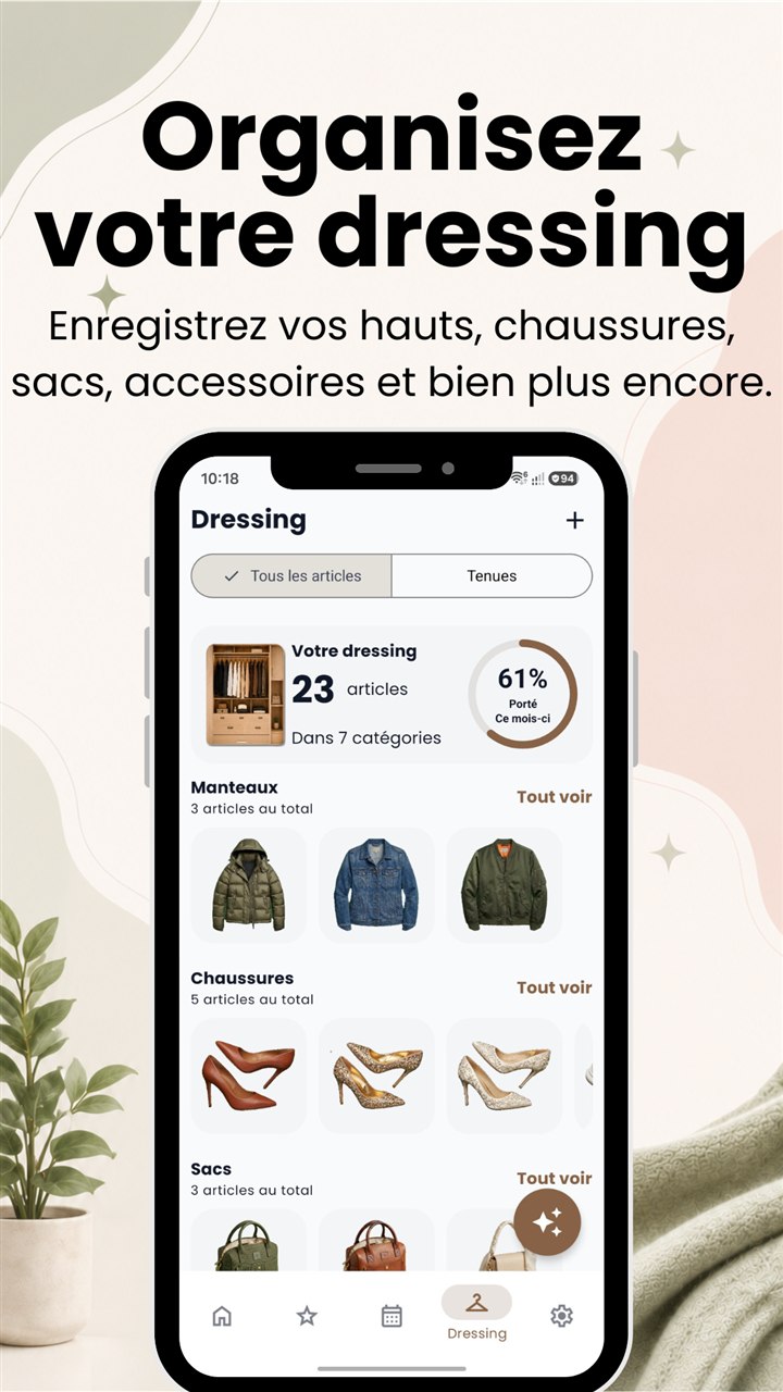 Sisne – Organisez votre dressing