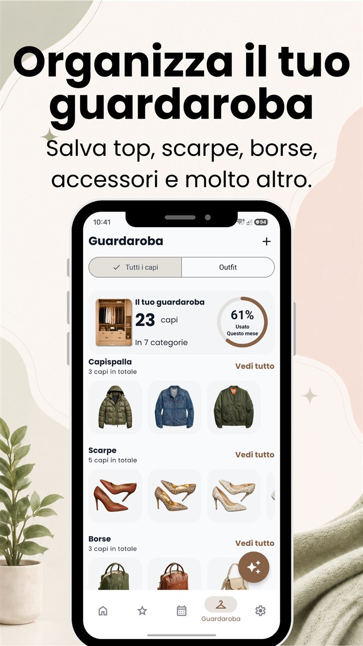 Sisne – Organizza il guardaroba