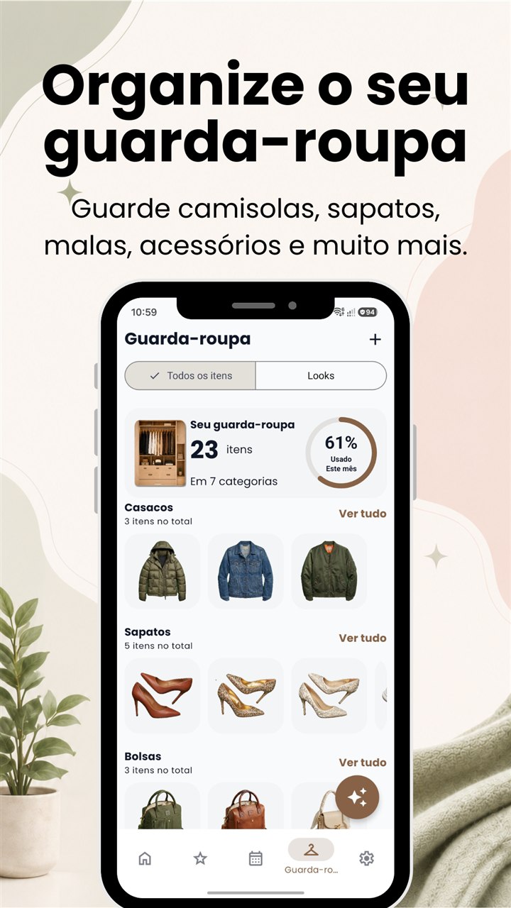 Sisne – Organize seu armário
